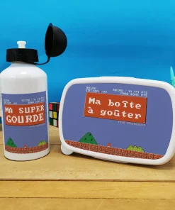 Alternative view of Boîte à goûter & gourde enfant Retrogaming