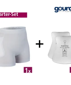 Alternative view of 1 protecteur de hanches Hip protector (avec 1 paire de protections)